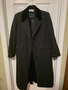 Forecaster of Boston Vintage Like New Women's 100% Wool Coat Size 12 Made in USA